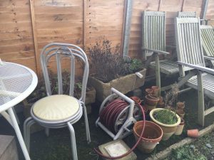 Garden products at the Secondhand Warehouse
