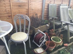 Garden products at the Secondhand Warehouse